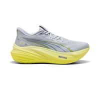 Puma MagMax Nitro 2 Chaussure de running sans stabilisateurs Hommes-gris, jaune lemon, Taille 46,5