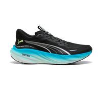 Puma Magnify Nitro 3 Chaussure De Running Sans Stabilisateurs Hommes-Noir,Bleu, Pointure 44