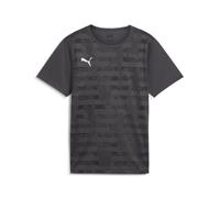 PUMA individualRISE Graphic Jersey Jr, Maillots Garçon, Asphalt,