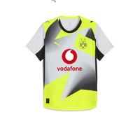 PUMA Maillot Authentic Away 25/26 Borussia Dortmund Homme, Sport, Silver Mist/Jaune Alert, S S