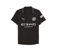 PUMA Maillot Authentic Away 25/26 Manchester City Homme, Accessoires, Noir, 3XL 3XL