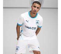 PUMA Maillot Authentic Home 24/25 Olympique de Marseille Homme, Vêtements, Blanc, S S