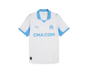 PUMA Maillot Authentic Home 25/26 Olympique de Marseille Homme, Accessoires, Blanc, M M