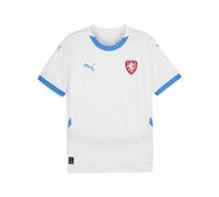 PUMA Maillot Away 2024 République Tchèque Homme, Sport, Blanc/Ignite Bleu, XS XS