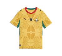 PUMA Maillot Away 2026 Ghana Enfant et Adolescent, Accessoires, Jaune, 7-8Y 7-8Y