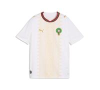 PUMA Maillot Away 2026 Maroc Enfant et Adolescent, Accessoires, Blanc, 7-8Y 7-8Y