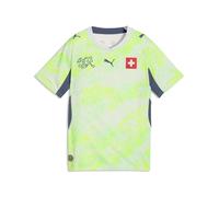 PUMA Maillot Away 2026 Suisse Enfant et Adolescent, Accessoires, Bleu, 13-14Y 13-14Y