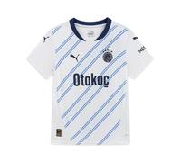 PUMA Maillot Away 24/25 Fenerbahçe SK Enfant et Adolescent, Vêtements, Blanc/Dusky Bleu, 15-16Y 15-16Y