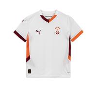 PUMA Maillot Away 24/25 Galatasaray SK Enfant et Adolescent, Vêtements, Blanc/Rouge Rhythm, 9-10Y 9-10Y