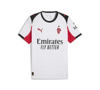 A.C. Milan - Maillot de Course de Football, Saison 2025/2026, T-Shirt de Football, Accueil/Maison, Away/Transfert et Troisième, Blanc, M