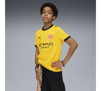 PUMA Maillot Away 25/26 Girona FC Enfant et Adolescent, Vêtements, Faster Jaune/Rouge, 11-12Y 11-12Y