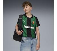 PUMA Maillot Away 25/26 RC Lens Enfant et Adolescent, Vêtements, Noir/Jade Vert, 9-10Y 9-10Y