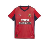 PUMA Maillot Away 25/26 SK Rapid Vienne Enfant et Adolescent, Vêtements, Rouge, 5-6Y 5-6Y