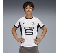 PUMA Maillot Away 25/26 Stade Rennais FC Enfant et Adolescent, Vêtements, Blanc, 15-16Y 15-16Y