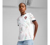 Puma Maillot Away Portugal 2025 Enfant Et Adolescent, Vêtements, Blanc/Noir, 13-14y