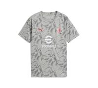 PUMA Maillot d’Avant-Match AC Milan Enfant et Adolescent 128, Smokey Gray White