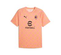 PUMA Maillot d’avant-match AC Milan Homme, Sport, Rose Fruit/Sunny Jaune, M M