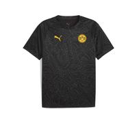 PUMA Maillot d’avant-match Borussia Dortmund Homme, Accessoires, Noir, S S