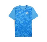 PUMA Maillot d’avant-match Olympique de Marseille Homme, Sport, Azure/Frosted Dew, M M