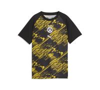 PUMA Maillot d’échauffement Borussia Dortmund Enfant et Adolescent, Accessoires, Noir, 11-12Y 11-12Y