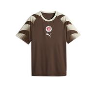 PUMA Maillot d’échauffement FC St. Pauli Homme, Accessoires, Marron, L L