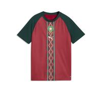 PUMA Maillot d’échauffement Maroc Enfant et Adolescent, Accessoires, Rouge, 7-8Y 7-8Y