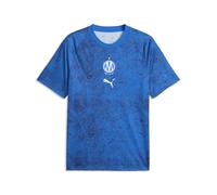 PUMA Maillot d’échauffement Olympique de Marseille Homme, Accessoires, Bleu, 3XL 3XL