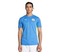 PUMA Maillot d entraînement Manchester City Homme L Magic Blue Yellow Glow