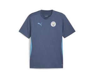 PUMA Maillot d entraînement Manchester City Homme S Inky Blue Magic