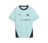 Puma Olympique Marseille 25/26 Training Junior Short Sleeve T-shirt Bleu 9-10 Years Enfants