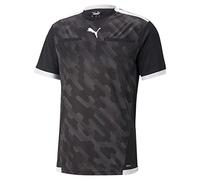 PUMA Maillot d'arbitre teamLIGA - Maillot d'arbitre noir et blanc S