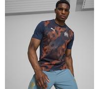 PUMA Maillot d'avant-match Olympique de Marseille Homme, Vêtements, Club Navy/Cayenne Pepper, M M
