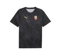 PUMA Maillot d'avant-match RC Lens Homme, Sport, Galactic Gris/Pelé Jaune, S S