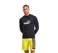 Puma Maillot de Bain à Manches Longues Rashguard pour Homme, Noir, XS