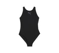 PUMA Maillot de bain dos nageur Femme, Vêtements, Noir, S S