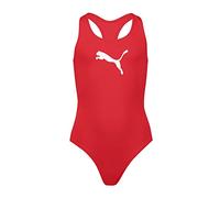 Puma Maillot de Bain pour Fille, Rouge, 140 cm