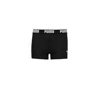 Puma Maillot de bain de sport pour garçon avec logo Noir/Blanc Taille 128