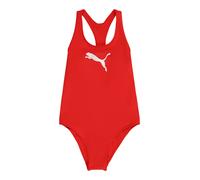 Puma Maillot de bain pour fille, rouge, 152 cm