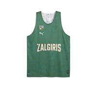 PUMA Maillot de basketball réversible BC Zalgiris Kaunas Homme, Vêtements, Vert, L L