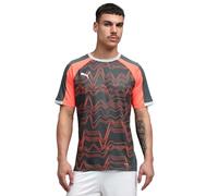 PUMA Maillot de Football à Motif individualLIGA Homme M, Shadow Gray White Glowing Red