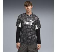 PUMA Maillot de football décontracté Essentials Block Homme, Vêtements, Noir, S S