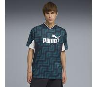 PUMA Maillot de football décontracté Essentials Block Homme, Vêtements, Vert, M M