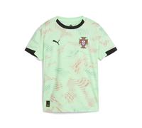 PUMA Maillot de football équipe féminine Away 2025 Portugal Enfant et Adolescent, Vêtements, Fresh Mint/Noir, 11-12Y 11-12Y