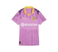 PUMA Maillot de football KIDSUPER x BORUSSIA DORTMUND Femme, Sport, Mauve Pop/Faster Jaune, XS XS