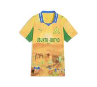 PUMA Maillot de football KIDSUPER x MAMELODI SUNDOWNS Femme, Sport, Pelé Jaune/Fast Vert, S S