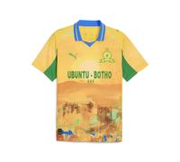PUMA Maillot de football KIDSUPER x MAMELODI SUNDOWNS Homme, Sport, Pelé Jaune/Fast Vert, XS XS