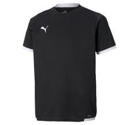 Puma Maillot De Football Teamliga Enfant Et Adolescent, Vêtements, Noir/Blanc, 11-12y