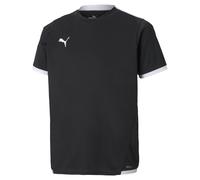PUMA teamLIGA Jersey Jr, Mixte enfant, Puma Noir-puma Blanc, 116