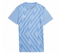 PUMA Maillot Teamglory pour Femme Football Mixte, Bleu Clair Blanc, L