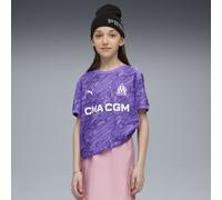 PUMA Maillot de gardien 25/26 Olympique de Marseille Enfant et Adolescent, Vêtements, Violet, 11-12Y 11-12Y